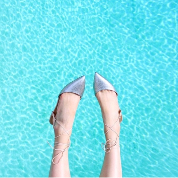 J. Crew Shoes - J.Crew glitter flats